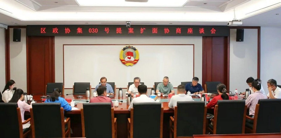 民主监督丨区政协召开“推动商圈多元联动发展 激发...
