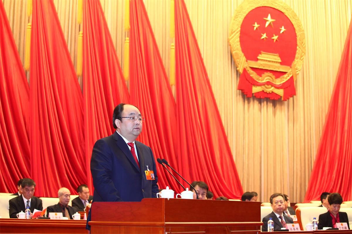 政协委员列席区人大五届六次会议